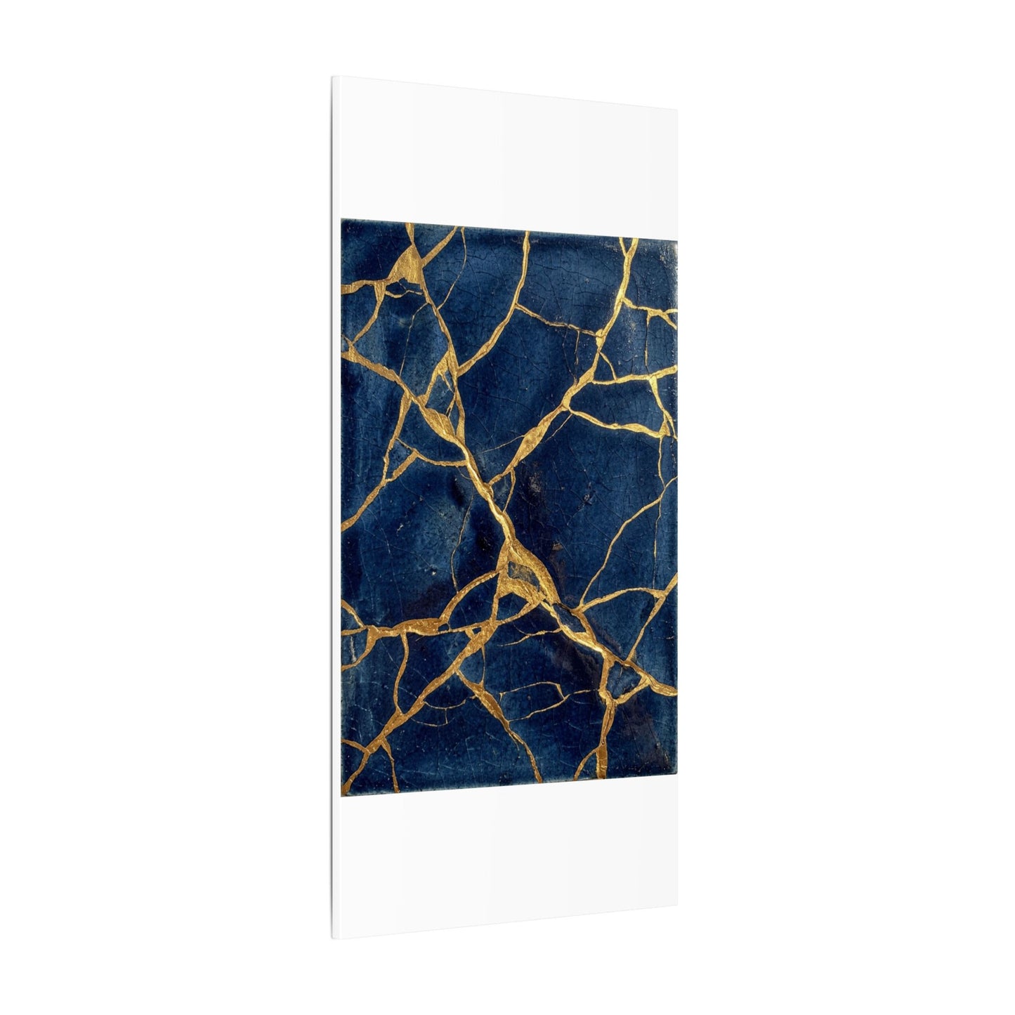 Kintsugi Crackle Canvas Art