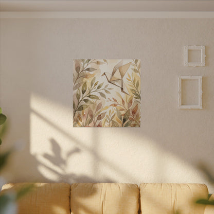 Fukinsei Paper Fold Canvas Art - Japandi Watercolor