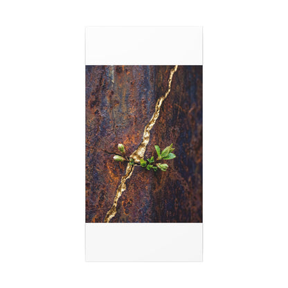 Overcast Rust Patina Canvas Art - Kintsugi Datsuzoku