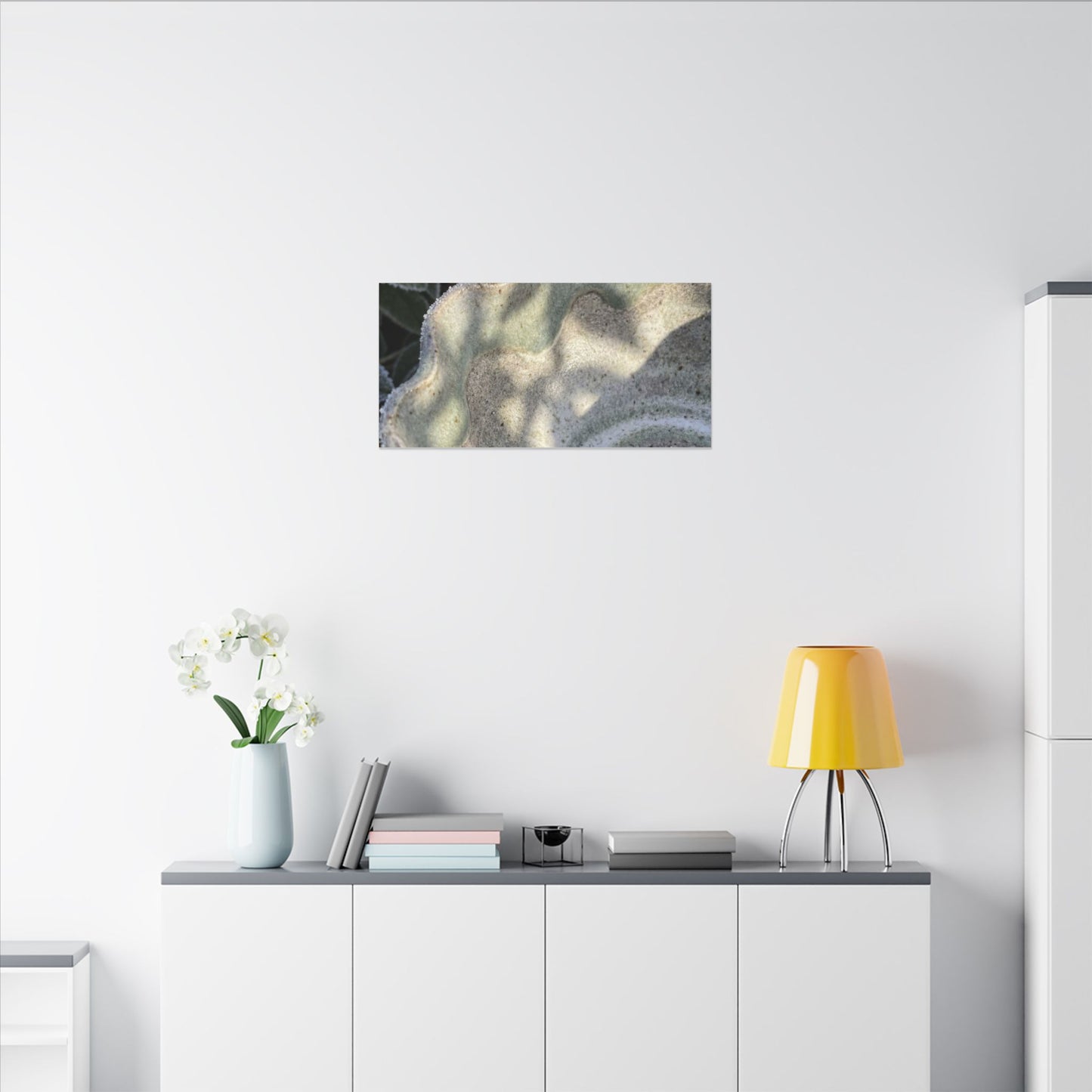 Dappled Ceramic Bowl Canvas Art - Japandi Seijaku