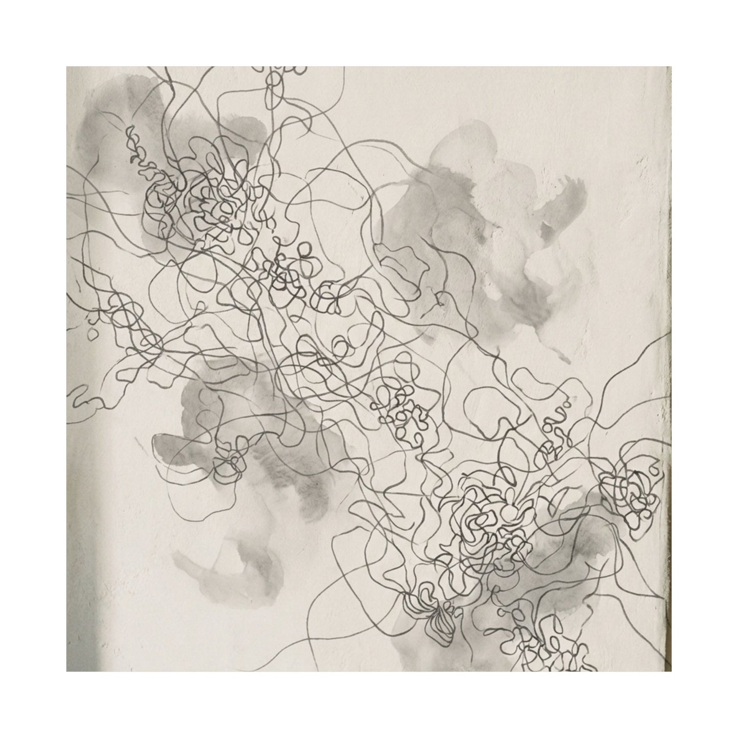 Datsuzoku Shadow Play Wall Art Print - Dark Japandi Dark Texture