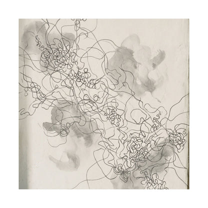 Datsuzoku Shadow Play Wall Art Print - Dark Japandi Dark Texture