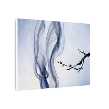 Incense Smoke Spring Canvas Art | Zen Tranquil Design