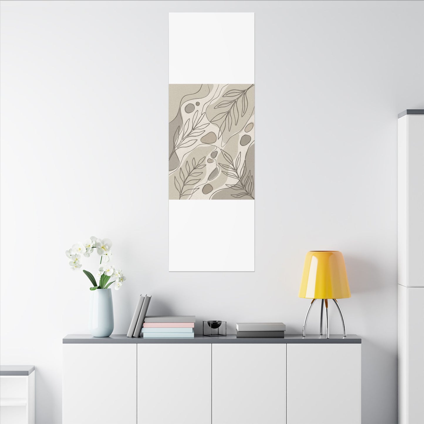 Japandi Minimal Line Canvas Art