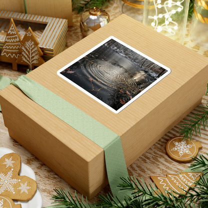 Water Ripple Sticker | Winter Kintsugi Broken Beauty Art