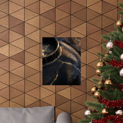 Winter Rust Patina Broken Beauty Wall Art Print | Artful Decor
