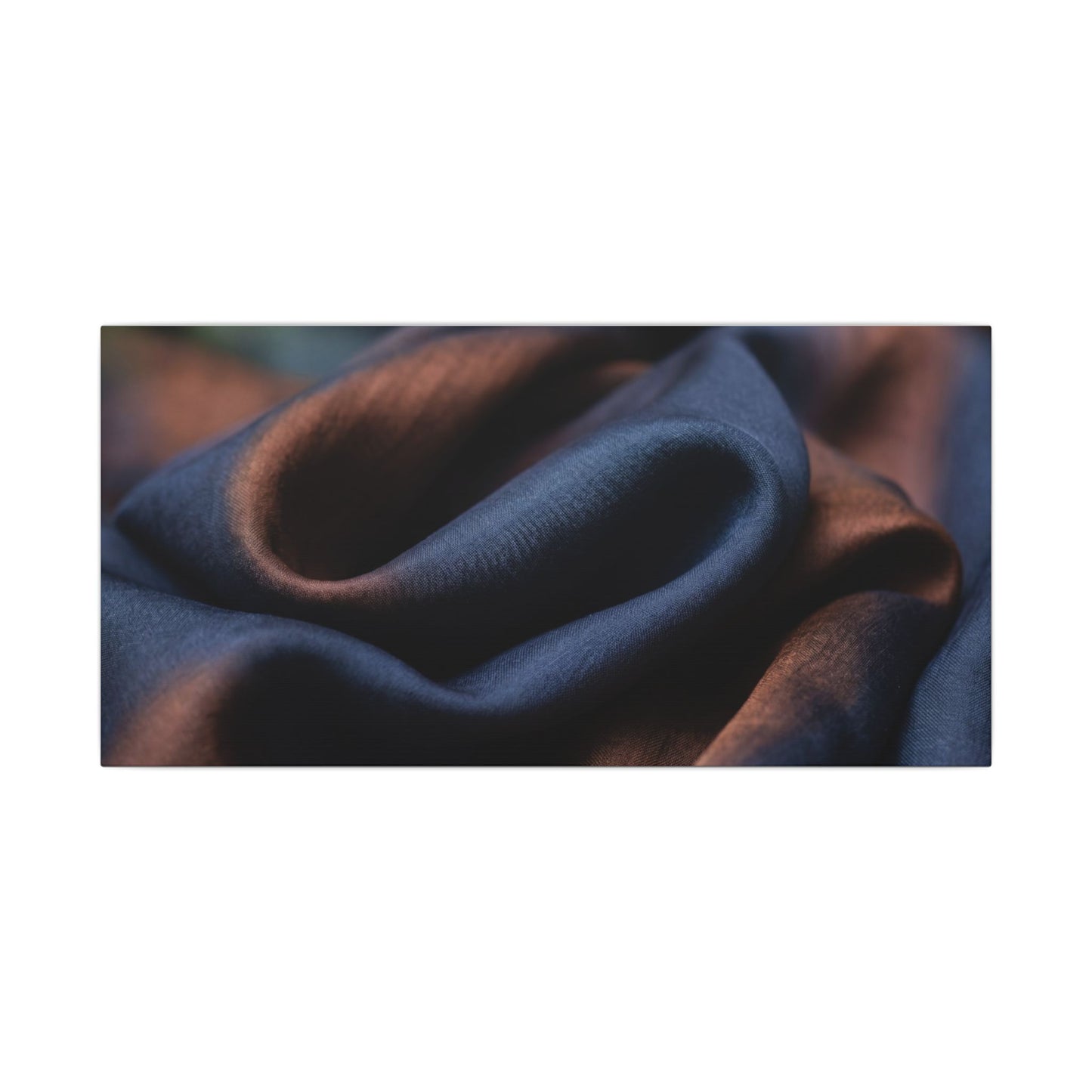 Summer Silk Drape Shadow Zen Canvas Art | Sophisticated Decor