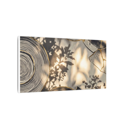 Healing Water Ripple Canvas Art - Gold Vein Kintsugi