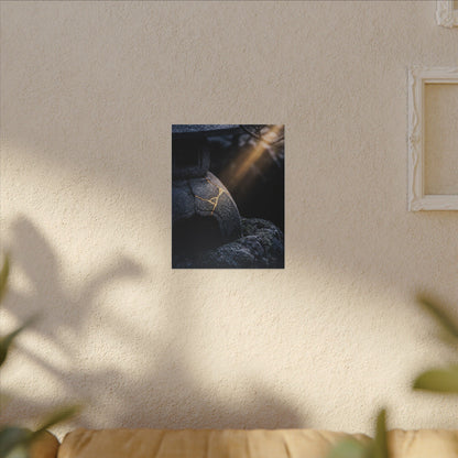Ma Moonlit Garden Canvas Art - Kintsugi Broken Beauty