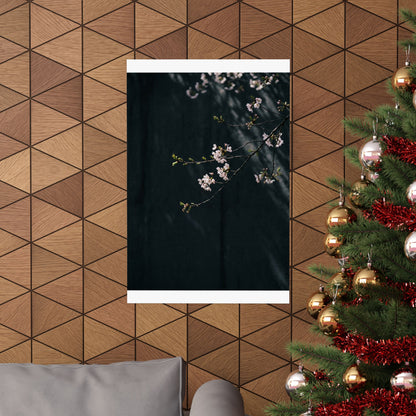 Shoji Screen Wall Art Print | Winter Japandi Texture Art