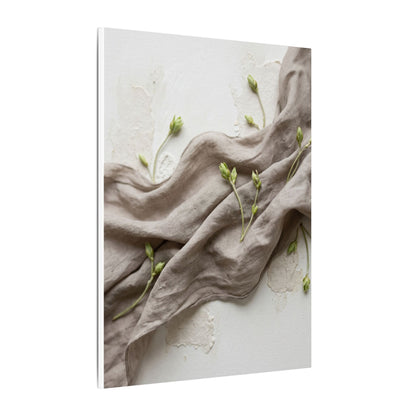 Overcast Silk Drape Canvas Art - Japandi Ma