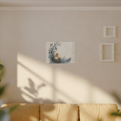 Winter Shoji Screen Forest Whimsy Canvas Art | Enchanting Decor