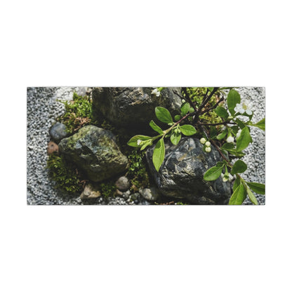 Zen Ceramic Bowl in Dappled | Karesansui Canvas Art