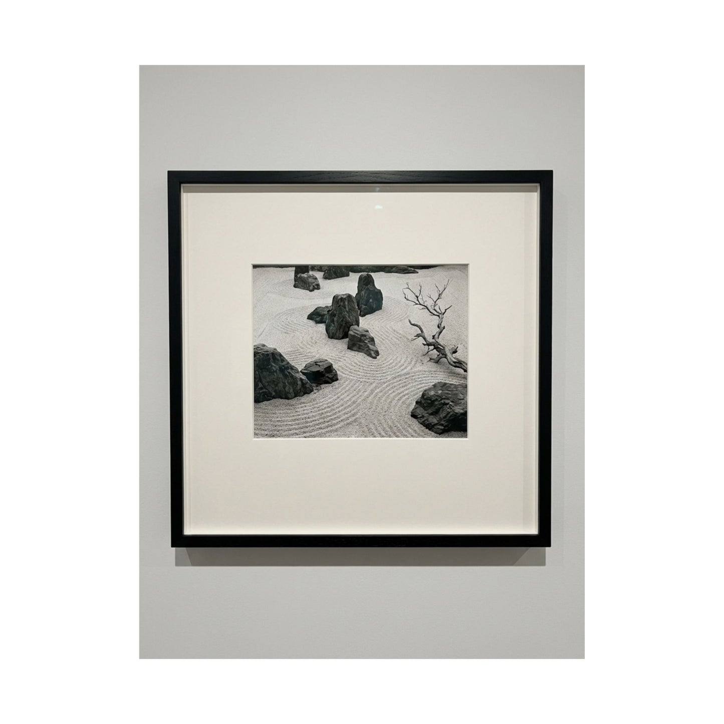 Karesansui Dry Zen Karesansui Wall Art Print