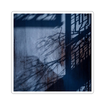 Mono No Aware Shadow Play Sticker - Dark Japandi Moody Minimal