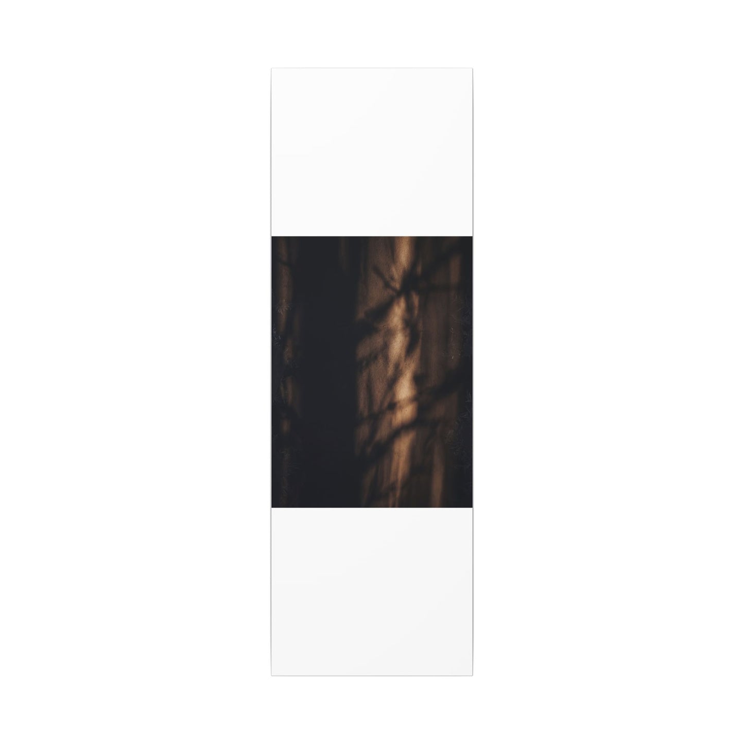 Winter Shadow Play Moody Minimal Canvas Art | Luxurious Decor