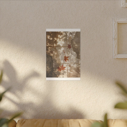 Datsuzoku Shoji Screen Canvas Art - Japandi Japanese Pattern