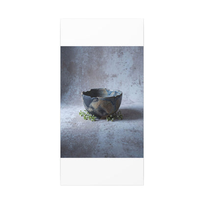 Ceramic Bowl Spring Canvas Art | Japandi Warm Design