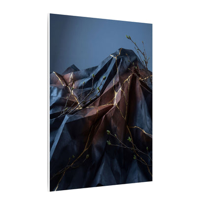 Paper Fold Broken Beauty Canvas Art | Philosophical Kintsugi Art