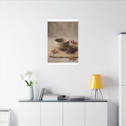 Ma Tea Ceremony Canvas Art - Japandi Texture Art Print