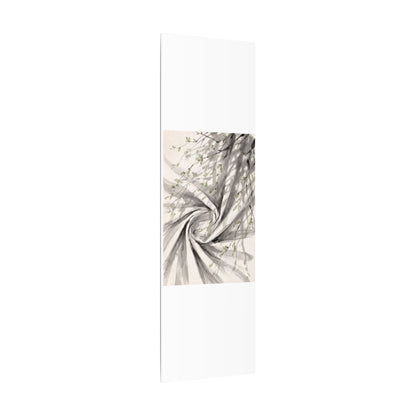 Silk Drape Spring Canvas Art | Zen Contemplative Design