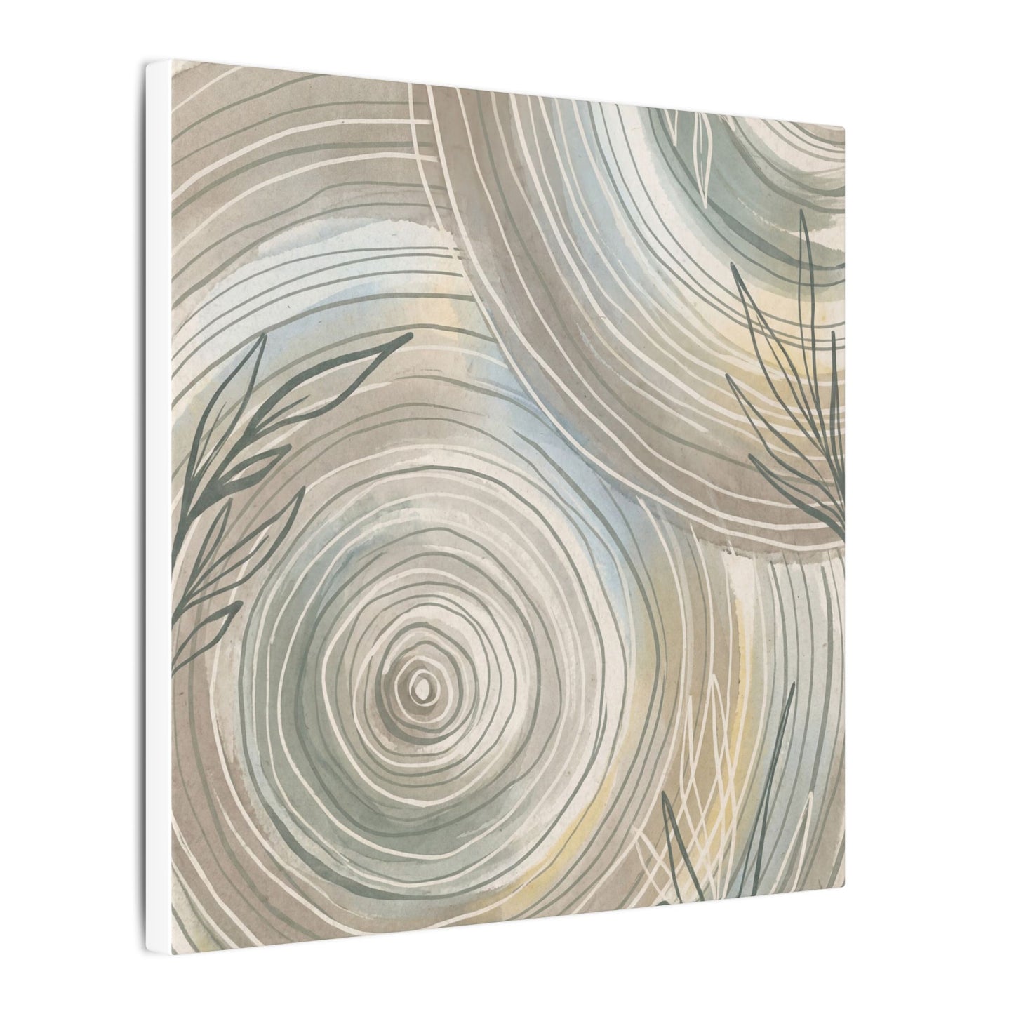 Kanso Water Ripple Canvas Art - Japandi Minimal Line