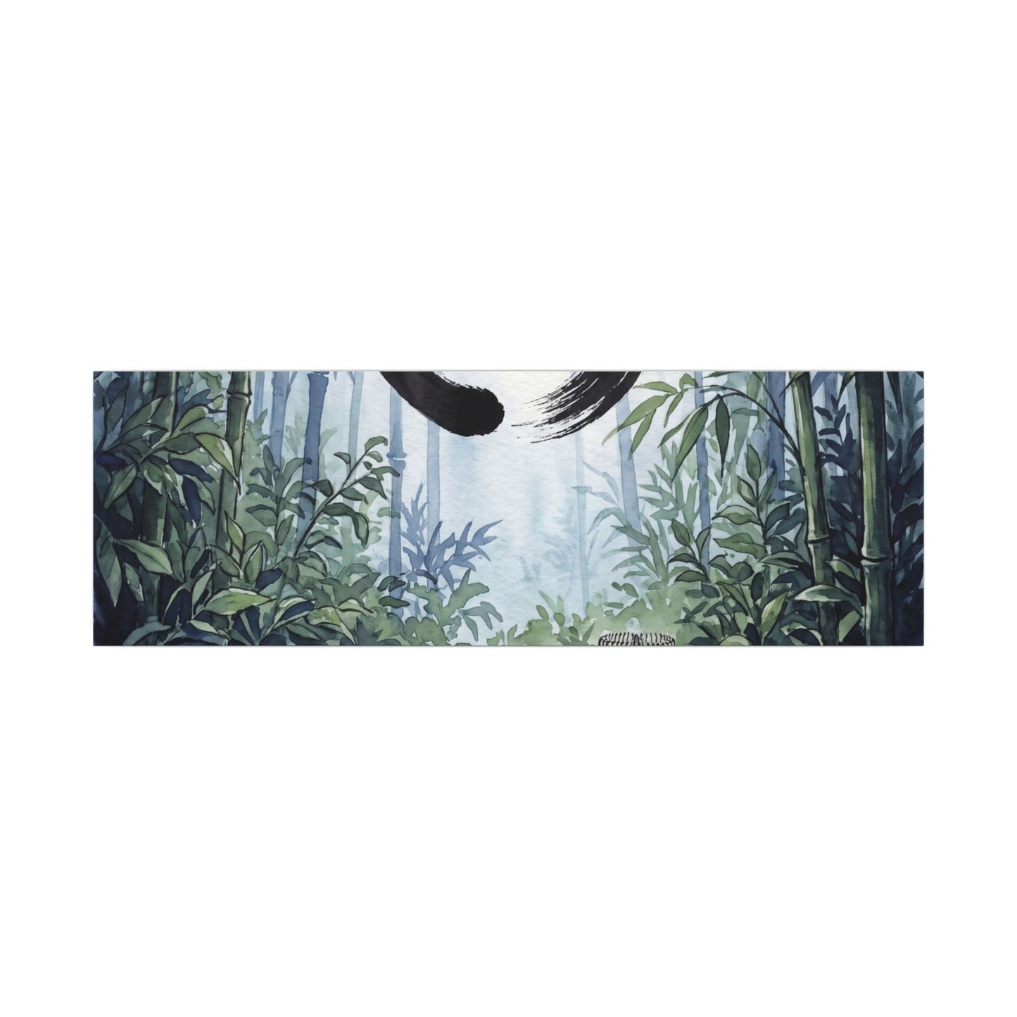 Seijaku Tea Ceremony Canvas Art - Zen Enso