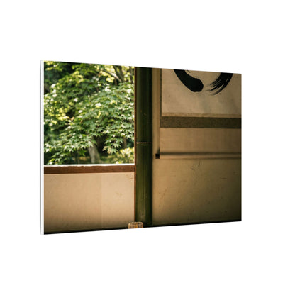 Tea Ceremony Enso Canvas Art | Serene Zen Art