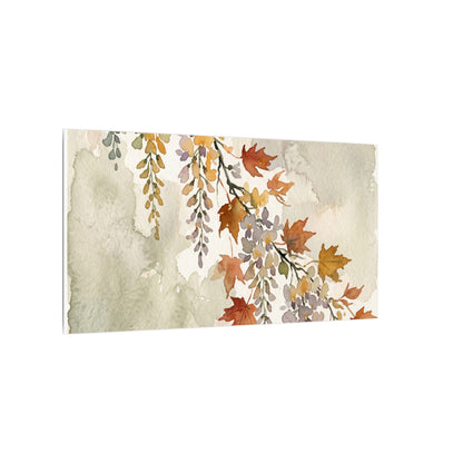 Ma Wisteria Canvas Art - Japandi Watercolor
