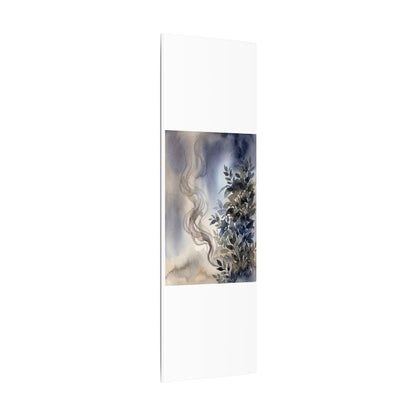 Incense Smoke Summer Canvas Art | Japandi Cozy Design
