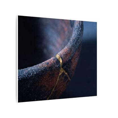 Artful Ceramic Bowl Canvas Art - Broken Beauty Kintsugi
