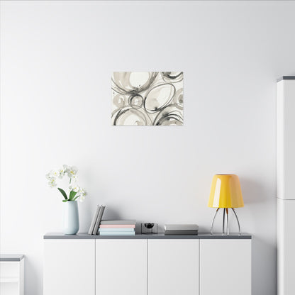 Handcrafted Feel Japandi Watercolor Canvas Art