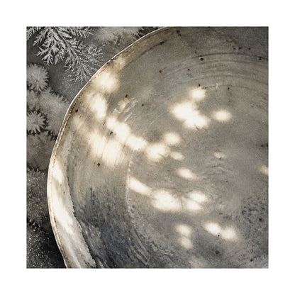 Winter Ceramic Bowl Watercolor Wall Art Print | Cozy Decor