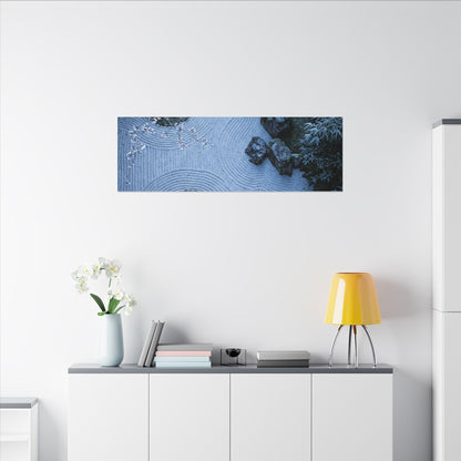 Earthy Silk Drape Canvas Art - Minimal Line Japandi