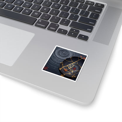 Overcast Water Ripple Sticker - Kintsugi Fukinsei
