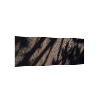Shadow Play Summer Canvas Art | Dark Japandi Moody Design