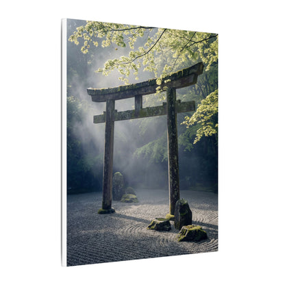 Torii Gate Canvas Art | Spring Zen Karesansui Art