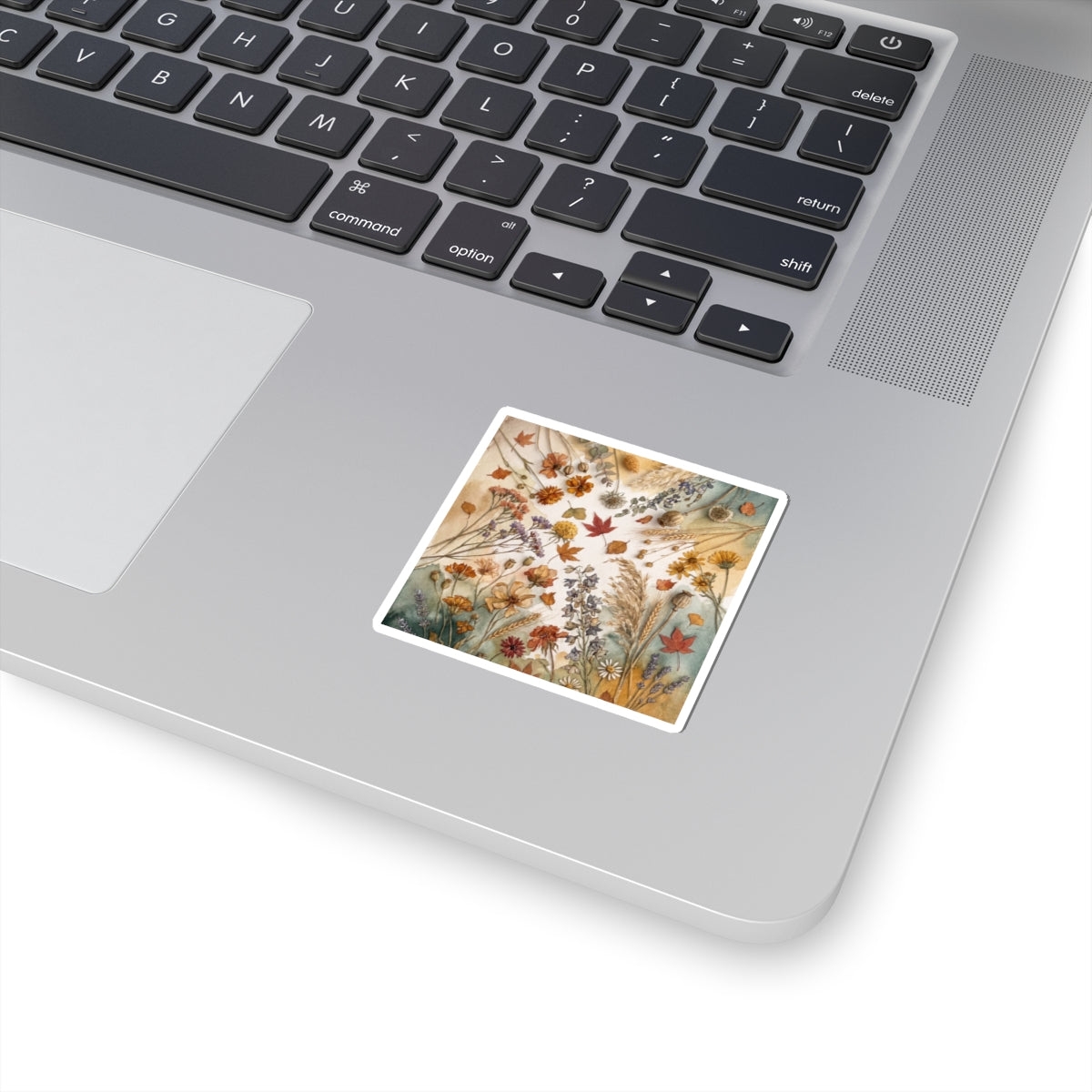 Mono No Aware Dried Flowers Sticker - Japandi Watercolor