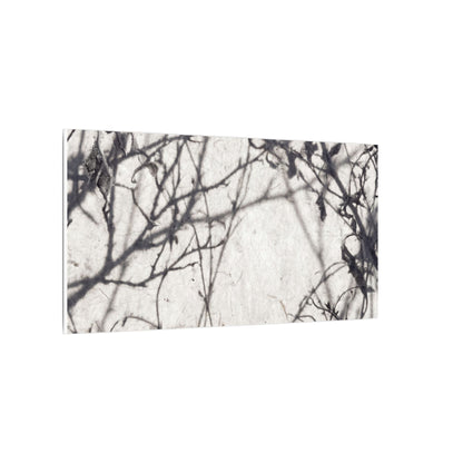 Winter Shadow Play Japanese Pattern Canvas Art | Elegant Decor