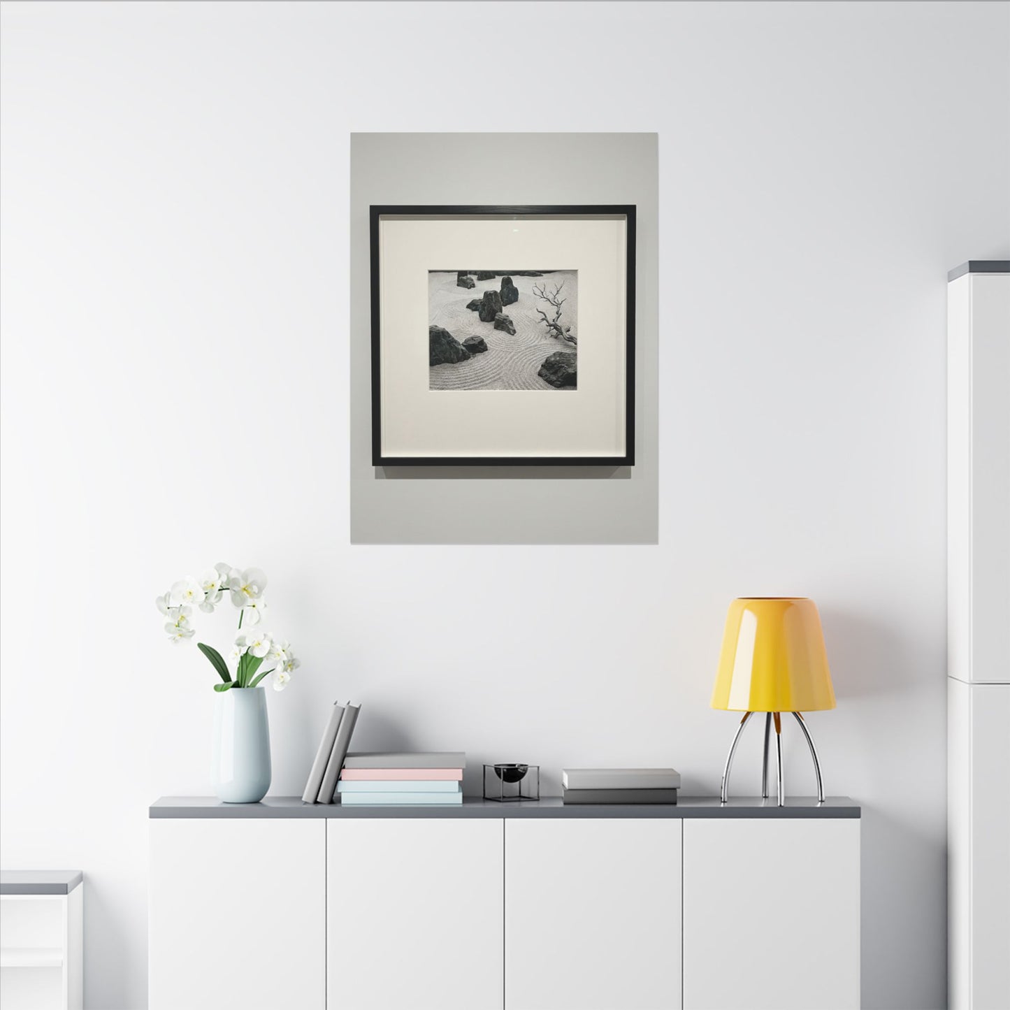 Karesansui Dry Zen Karesansui Canvas Art
