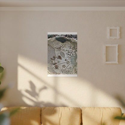 Ceramic Bowl Winter Canvas Art | Japandi Earthy Design