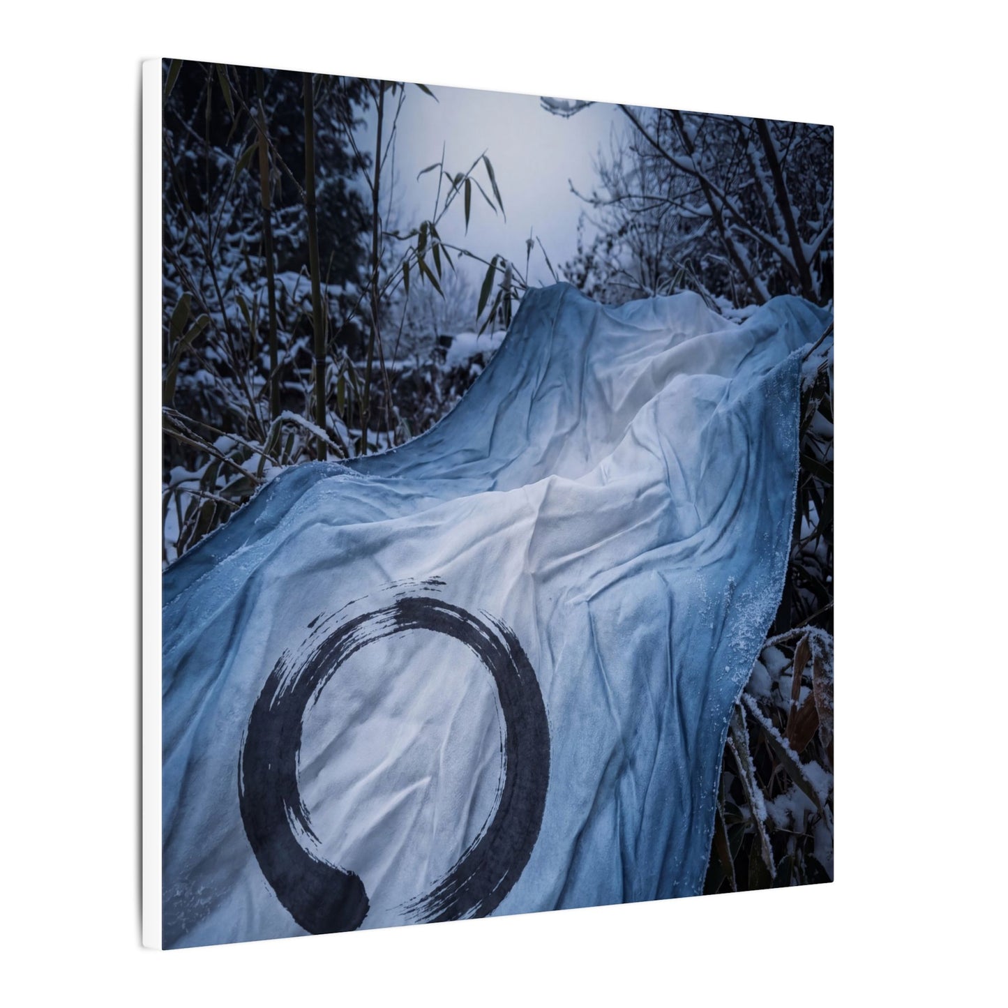 Moonlight Silk Drape Canvas Art - Zen Datsuzoku