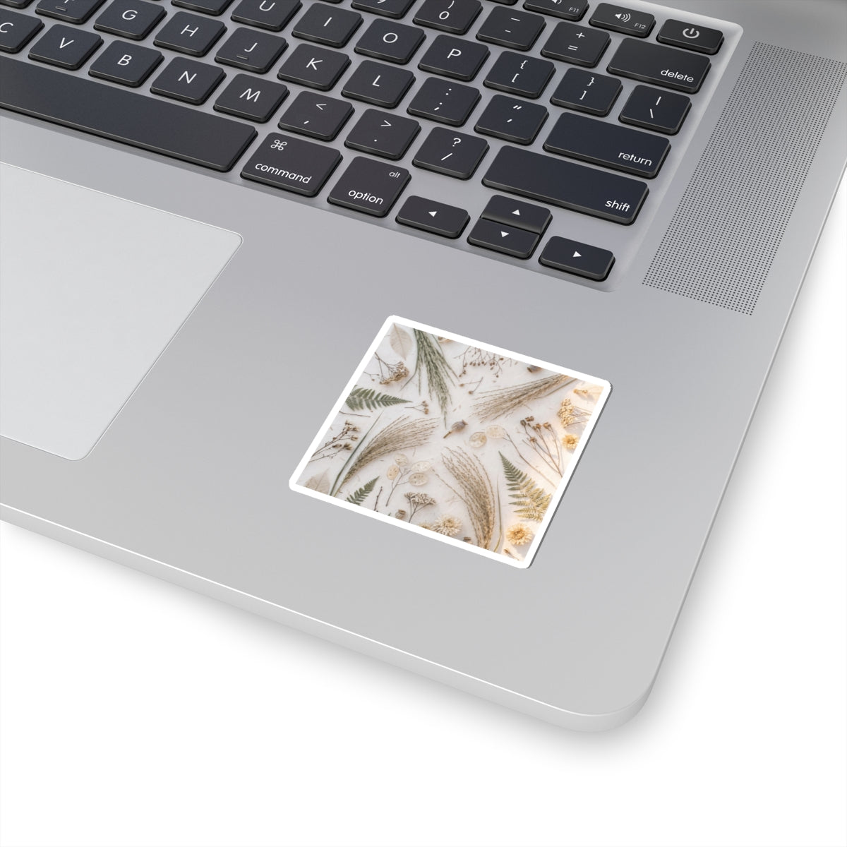 Golden Hour Dried Flowers Sticker - Japandi Shibui