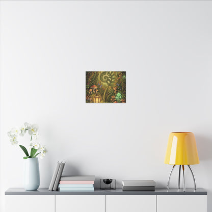 Elegant Ceramic Bowl Canvas Art - Minimal Line Japandi