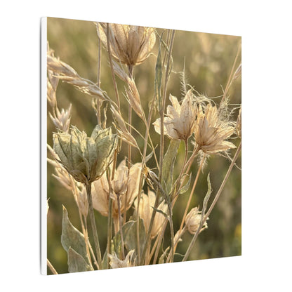 Summer Dried Flowers Minimal Line Canvas Art | Cozy Decor