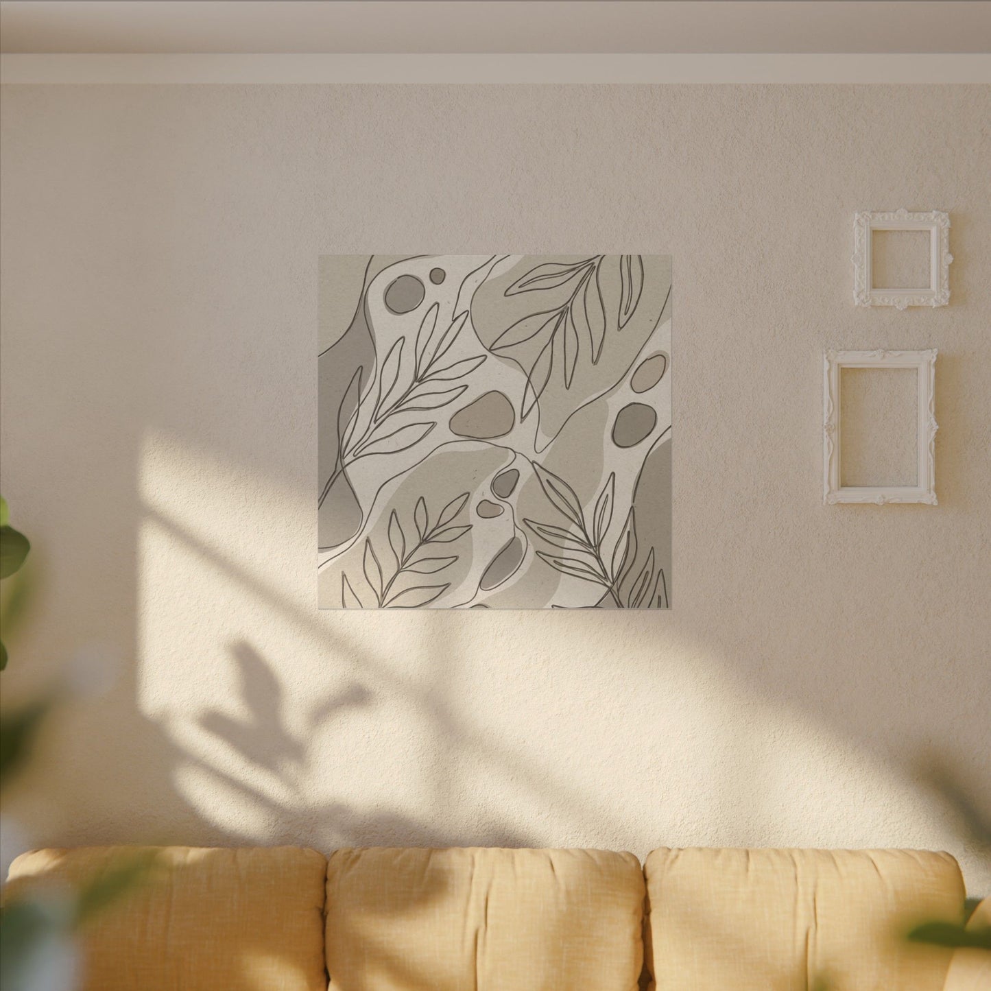 Japandi Minimal Line Canvas Art