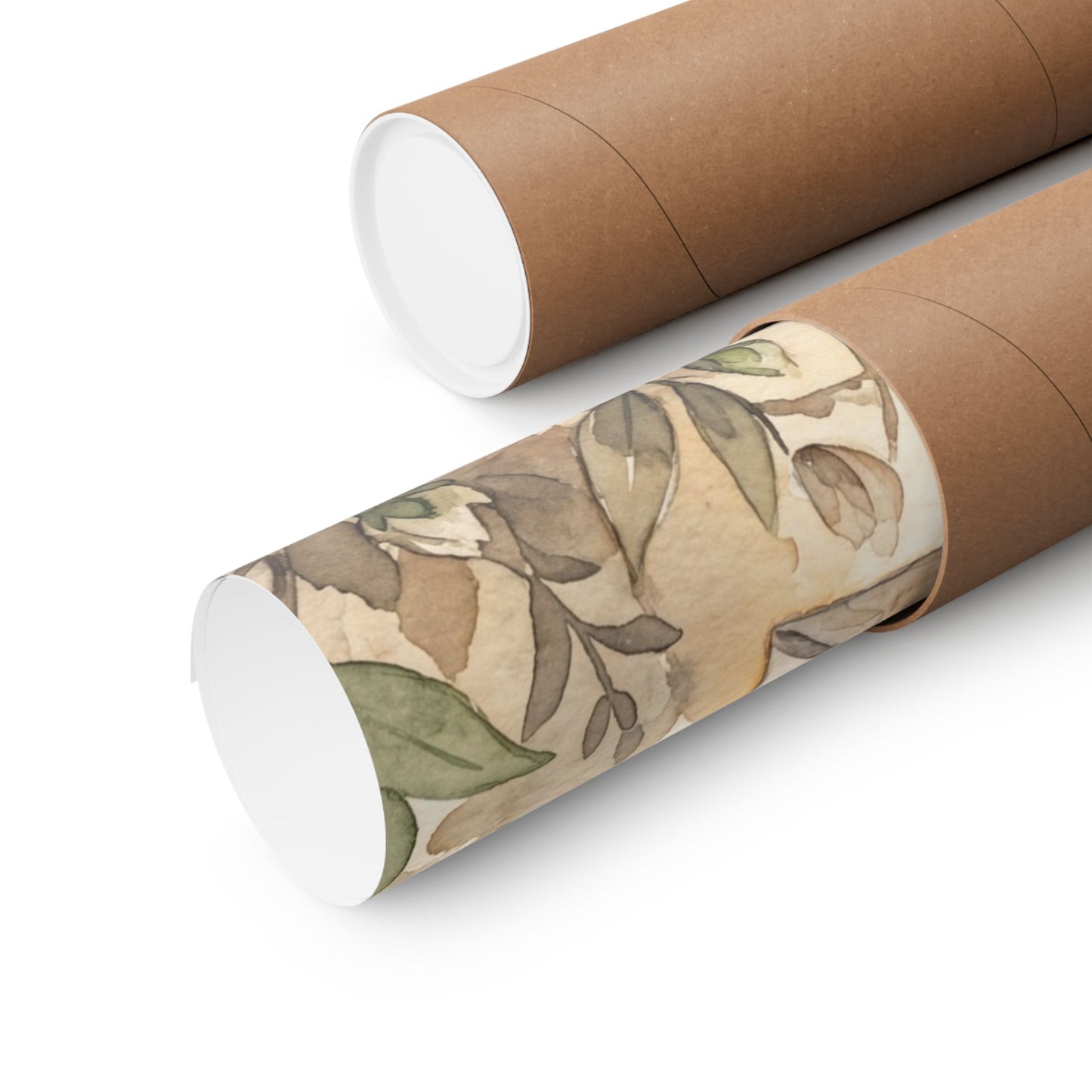 Golden Hour Paper Fold Wall Art Print - Japandi Mono No Aware