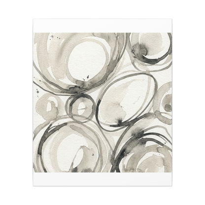Handcrafted Feel Japandi Watercolor Canvas Art