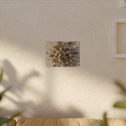 Dried Flowers Spring Canvas Art | Japandi Earthy Design
