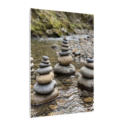 Bamboo Grove Winter Canvas Art | Zen Serene Design
